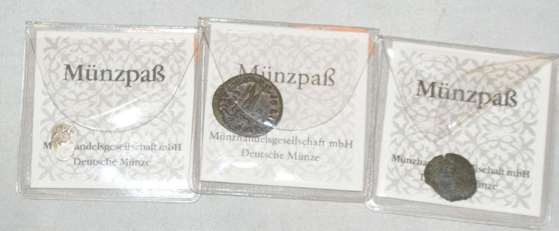 Kleines Konvolut Münzen, bestehend aus 1x Römisches Kaiserreich, Follis, Constantinus I. (306-