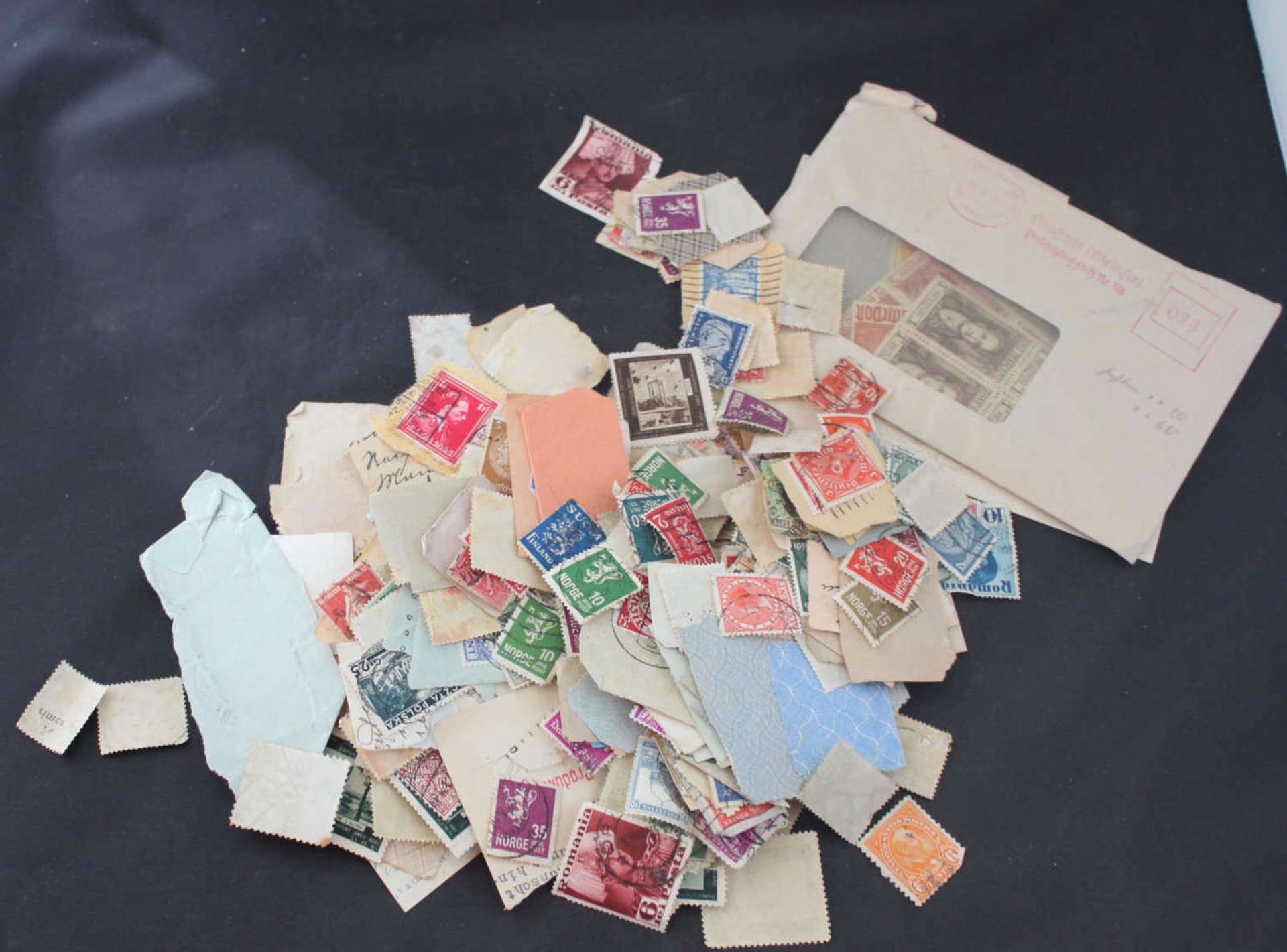 1 Restelot Briefmarken, Besichtigung empfohlen