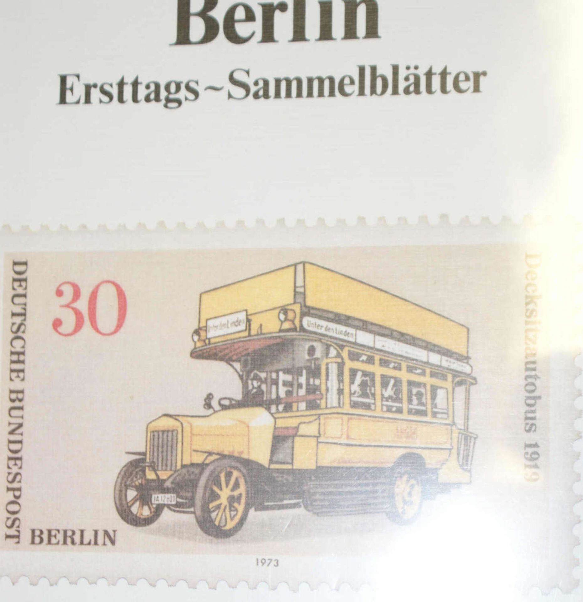 8 Alben Ersttagsblätter Berlin bis 1990, Besichtigung empfohlen. - Bild 2 aus 2