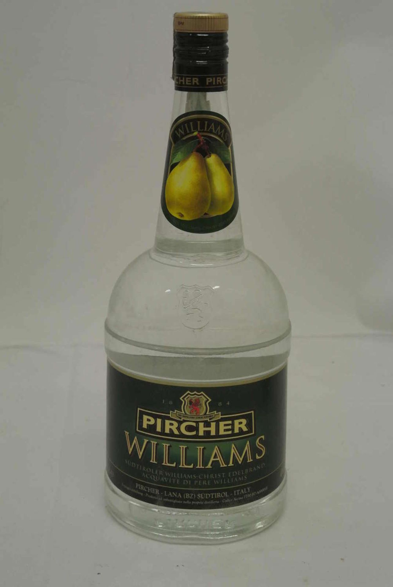 1 Flasche Pircher Williams Christ Edelbrand, 1500 ml