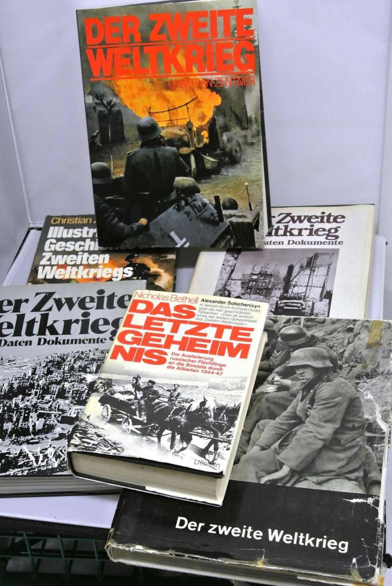 Lot von 6 Bücher über den 2. Weltkrieg