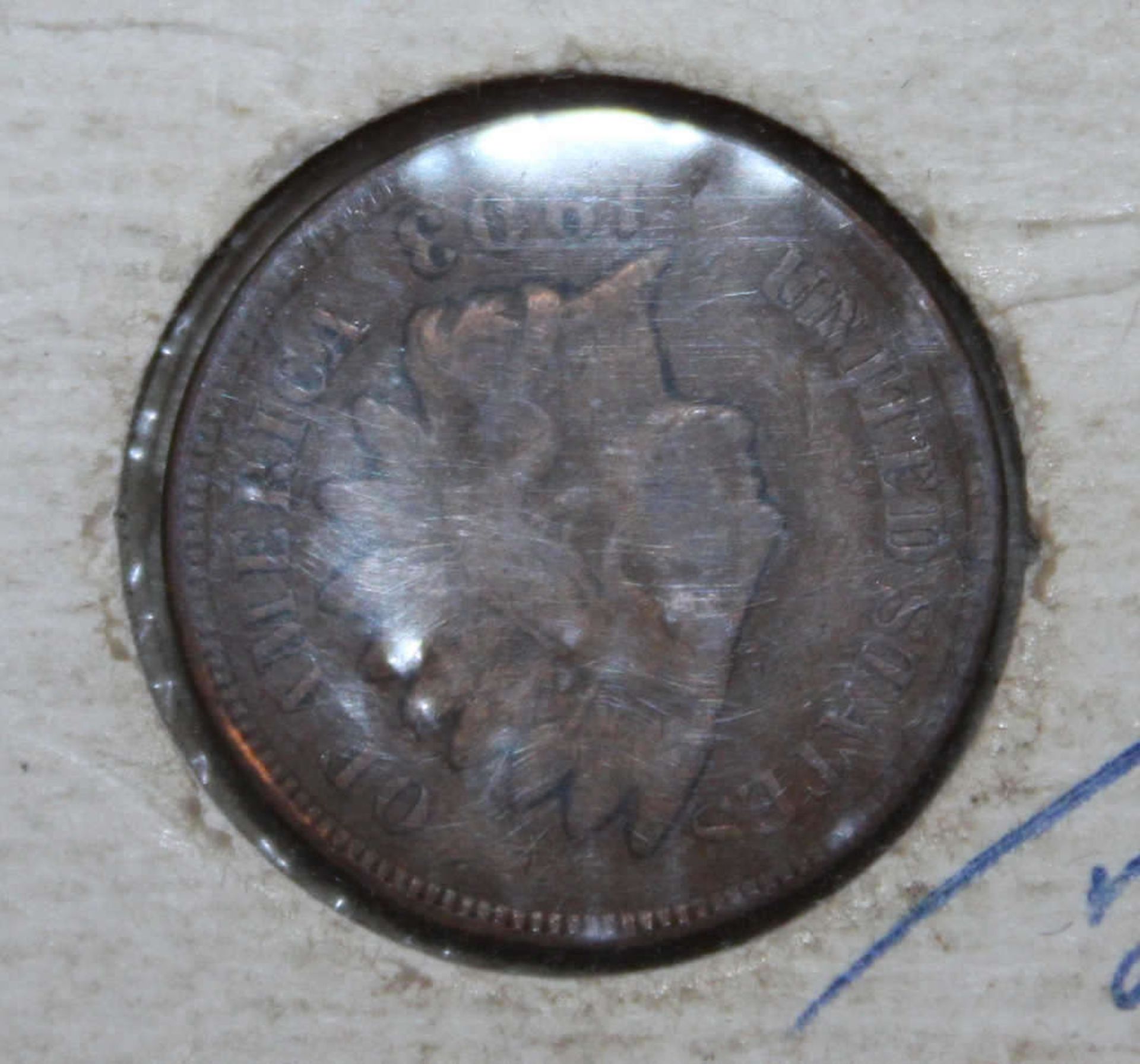 1 Cent Münze Vereinigte Staaten von Amerika von 1903, Zustand sehr schön. 1 Cent Coin United