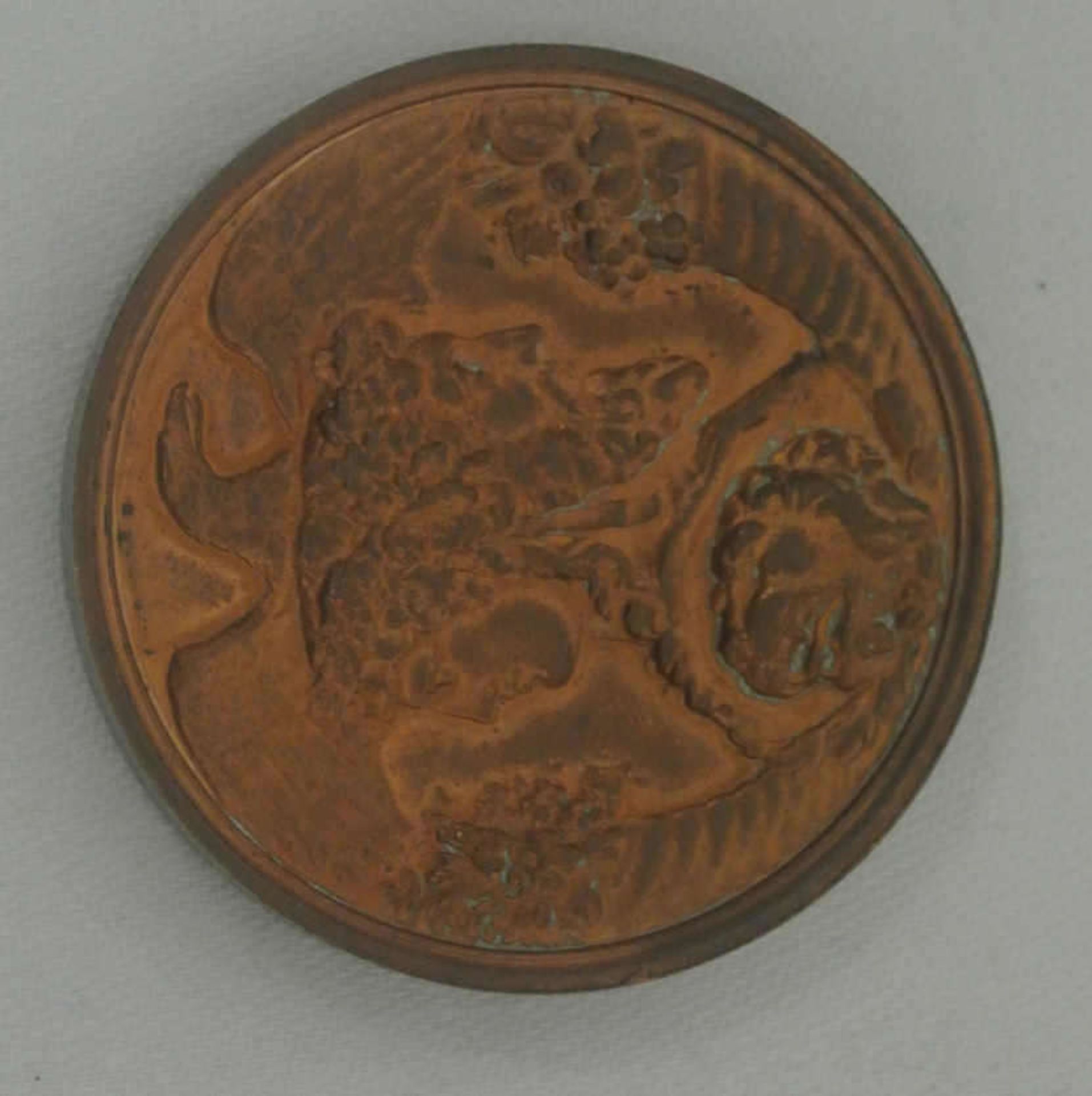 Goethe Medaille 1831, Personenmedaille von A. Bovy, Geschenk für "Hervorragende Freunde",
