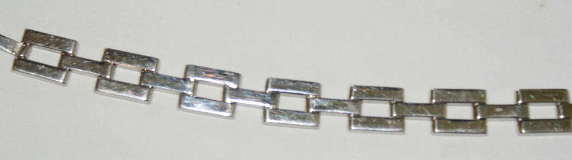 Armband, 925er Silber, Länge ca. 17 cm, Gewicht ca. 26 gr - Bild 2 aus 2