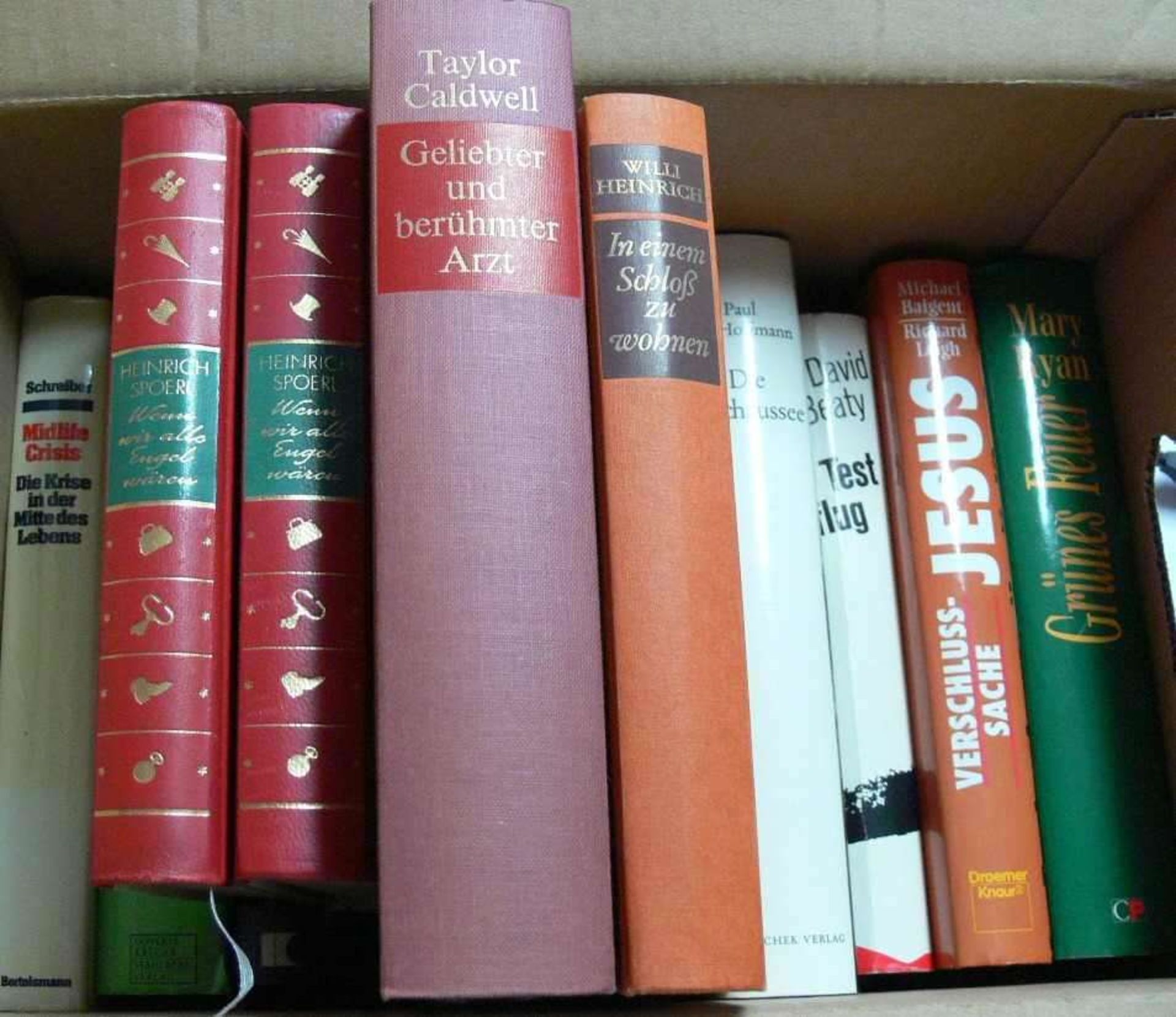 Bücher Konvolut, bestehend aus 14 Romane, z.Bsp. "Wenn wir alle Engel wären", "Tai Pan", etc.