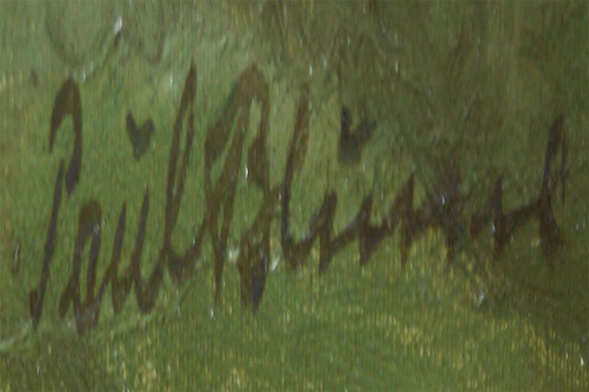 Paul Blume (1900-1981), Ölgemälde auf Leinwand, "Heidelandschaft", rechts unten Signatur Paul Blume. - Bild 2 aus 3
