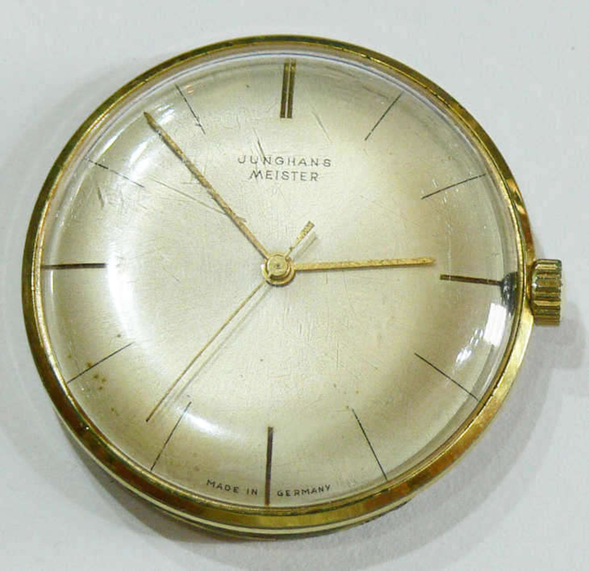 Junghans Meister Herrenarmbanduhr. Uhr läuft an. Junghans Master Men's Wrist Watch. Clock is