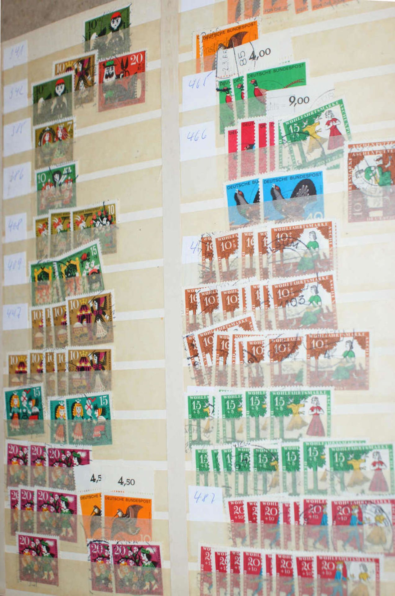 BRD - Briefmarken Dubletten Konvolut, bestehend aus 20 Alben, teilweise schlecht gelagert. - Image 4 of 6