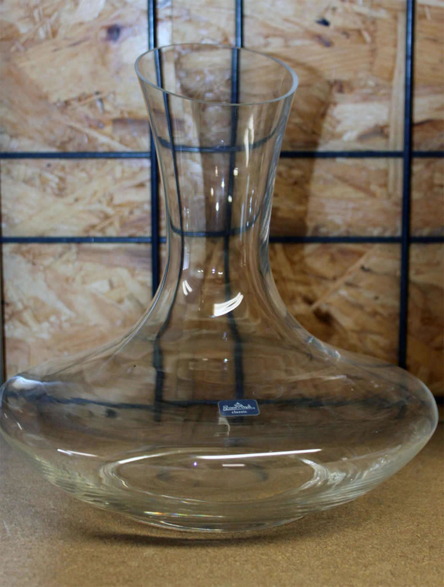 Rosenthal Decanter aus Glas, Höhe ca. 21 cm, Durchmesser ca. 21 cm. Guter Zustand.