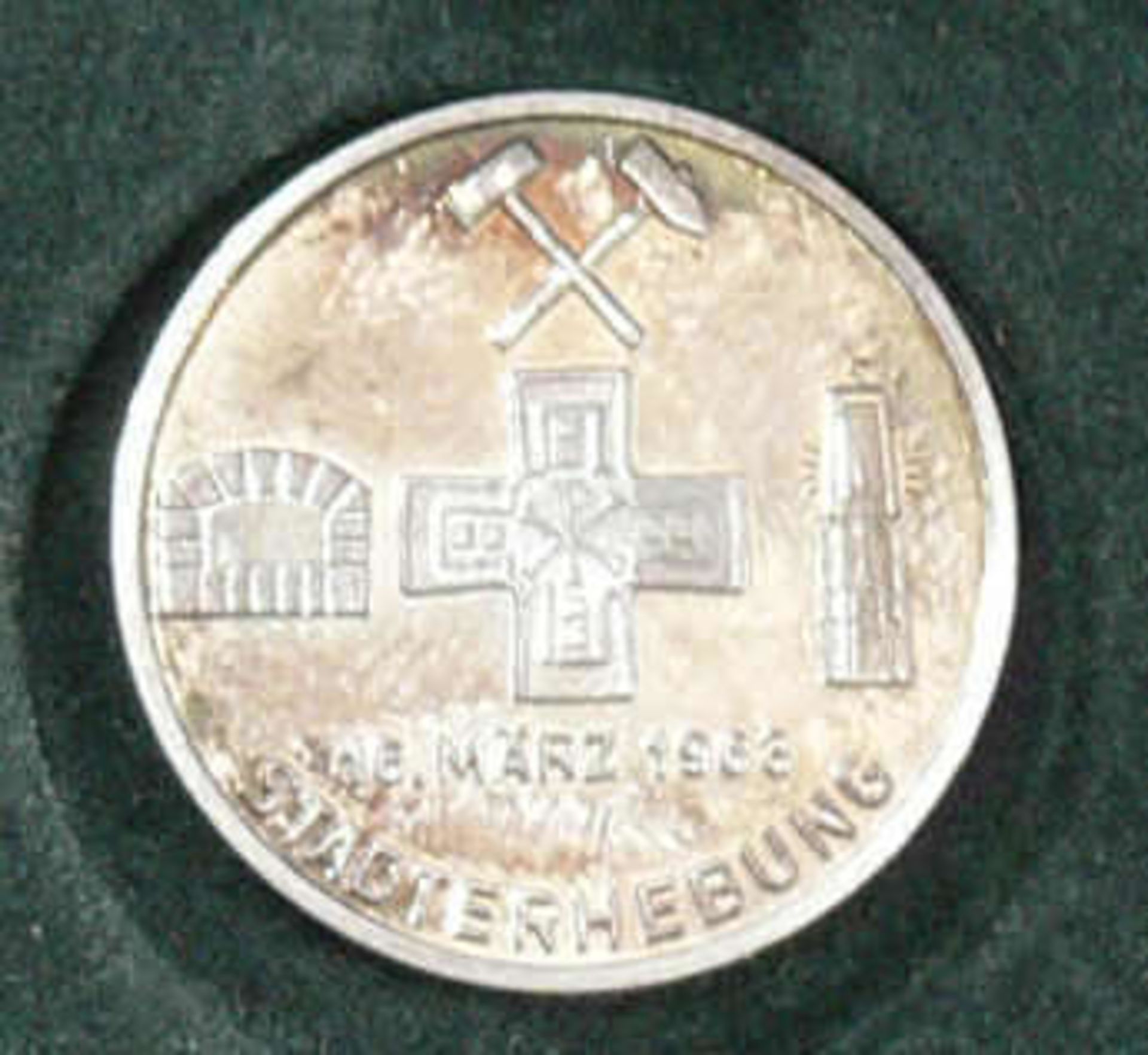 Lot Münzen und Medaillen, bestehend aus: Medaille U 2540 "Wilhelm Bauer", Silber, DDR 10 Mark "40 - Bild 2 aus 6