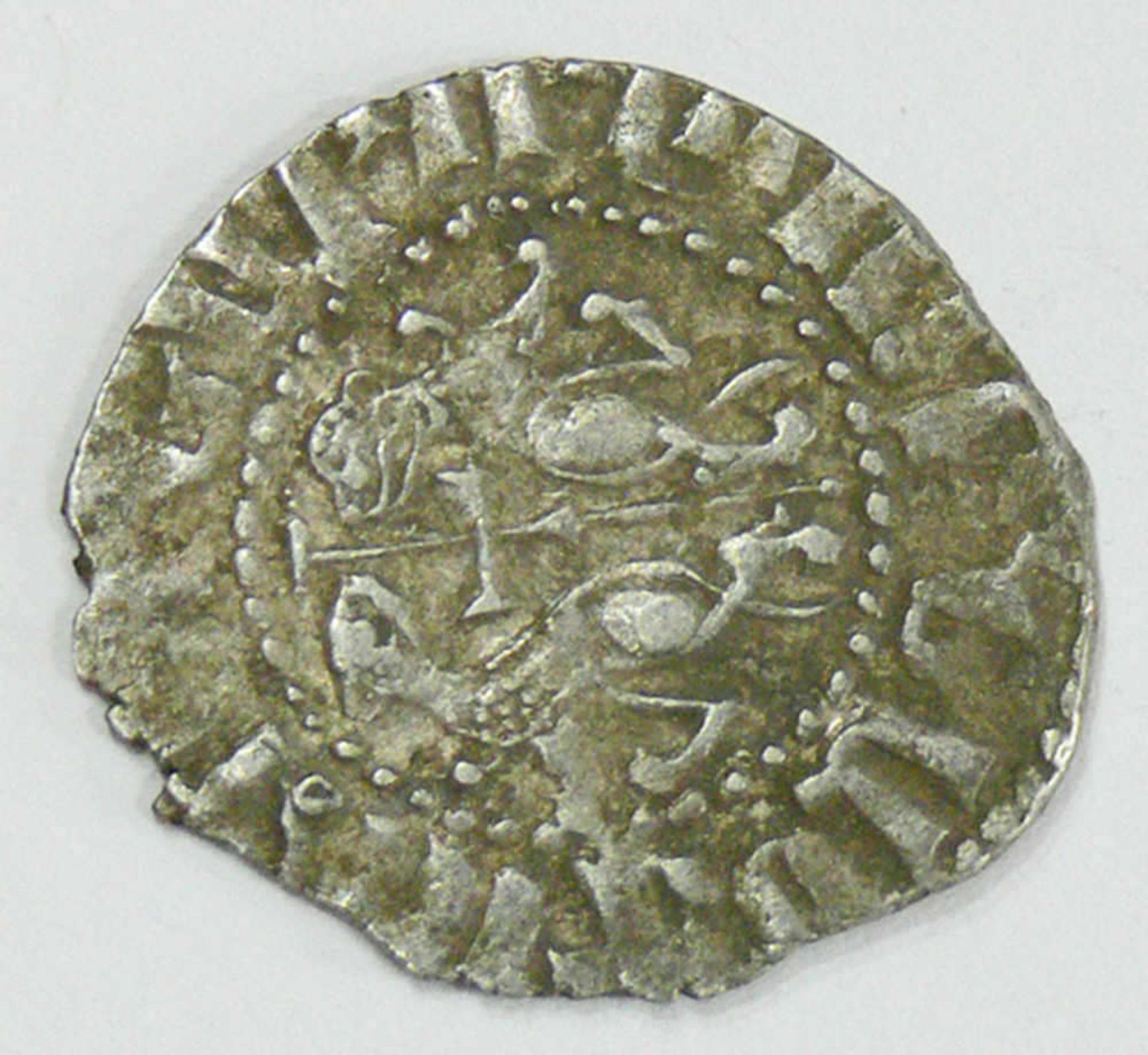 Armenien 1185-1219,Silbermünze Leo I.. Wahrscheinlich zur Kröning geprägt. Vorderseite: Leo I. und - Bild 2 aus 2