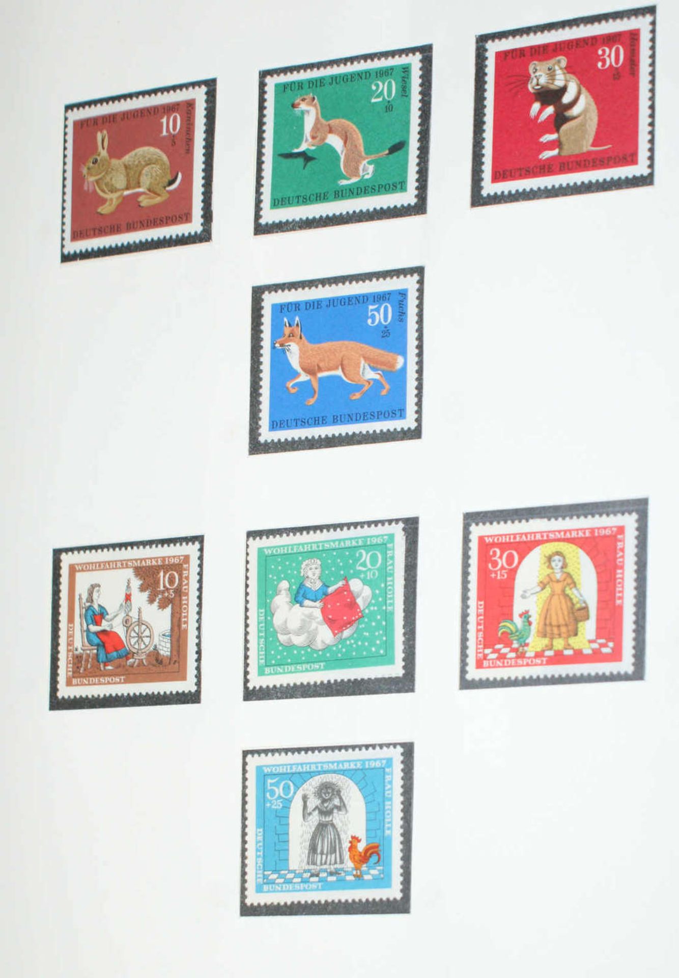 BRD - Briefmarken Dubletten Konvolut, bestehend aus 18 Alben, teilweise schlecht gelagert. - Bild 5 aus 5