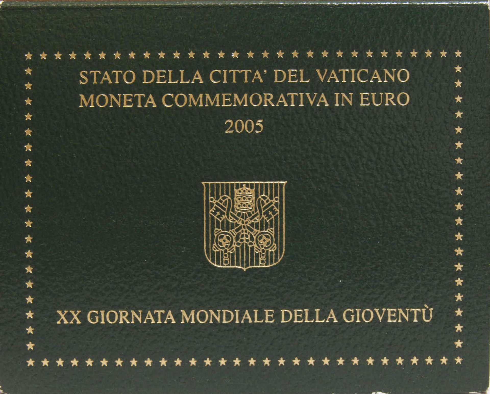 Vatikan 2005, 2.- Euro - Sondermünze "XX. Weltjugendtag Köln". Unter dem Pontifikat von Papst - Bild 2 aus 2