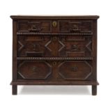 A Charles II Oak Chest of Drawers