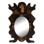 An English Lacquered Mirror