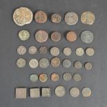 Numismatic/ Coin Interest- An interesting collection of thirty five Antique Roman, Greek and