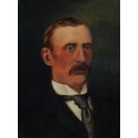 B.C. 19th/ early 20th century Scottish School Bust length portrait of Henry David Somervell, younger