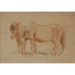 AR John Murray Thomson RSA RSW PSSA (1885-1974) Four horse pictures watercolours the largest 32.