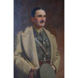 Great War Interest- T.B. Garvie (early 20th century) Portrait of Captain Kearsley M. Drummond, 6th