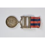 A Victorian Indian Mutiny Medal inscribed to 'JAS. McCOLL, 93rd HIGHLANDERS'