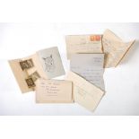 John Murray Thomson RSA RSW PSSA (1885-1974) interest, an envelope typed to the artist 'J. Murray