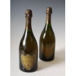 Two bottles of Vinatge Champagne- Moet et Chandon, Cuvee Dom Perignon, Vintage 1969, (2).