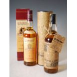Two boxed bottles of single Highland malt Scotch Whisky, Limited Edition Benromach, Glenlivet,