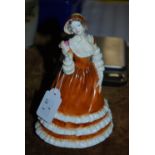 COALPORT FIGURE - LADIES OF FASHION - LYNNE