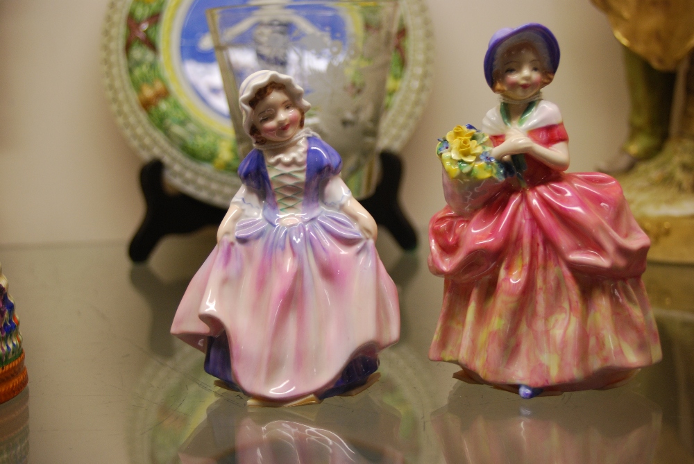 TWO ROYAL DOULTON FIGURES - CISSIE HN1809 AND DINKY DOO HN1678