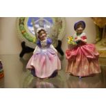 TWO ROYAL DOULTON FIGURES - CISSIE HN1809 AND DINKY DOO HN1678