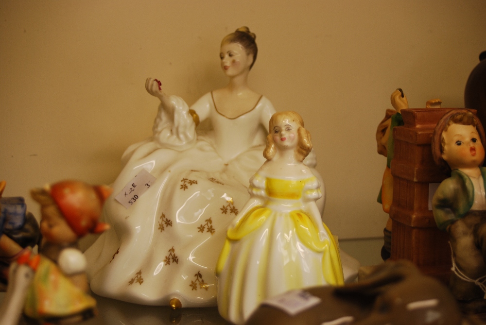 TWO ROYAL DOULTON FIGURE GROUPS - MY LOVE HN2339 AND PENNY HN2424