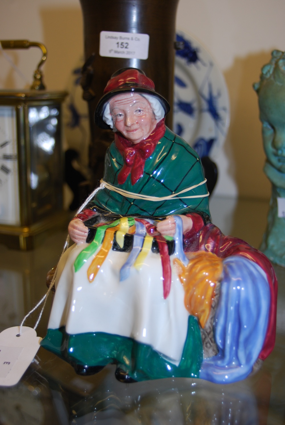 ROYAL DOULTON FIGURE - SILKS & RIBBONS HN2017