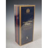 A boxed bottle of Johnny Walker Oldest Blue Label Scotch Whisky, bottle no. J03786JW, 75cl. 43% vol