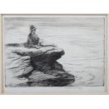 AR Eileen Alice Soper (1905-1990) The Explorer etching, signed in pencil lower right 15cm x 21cm