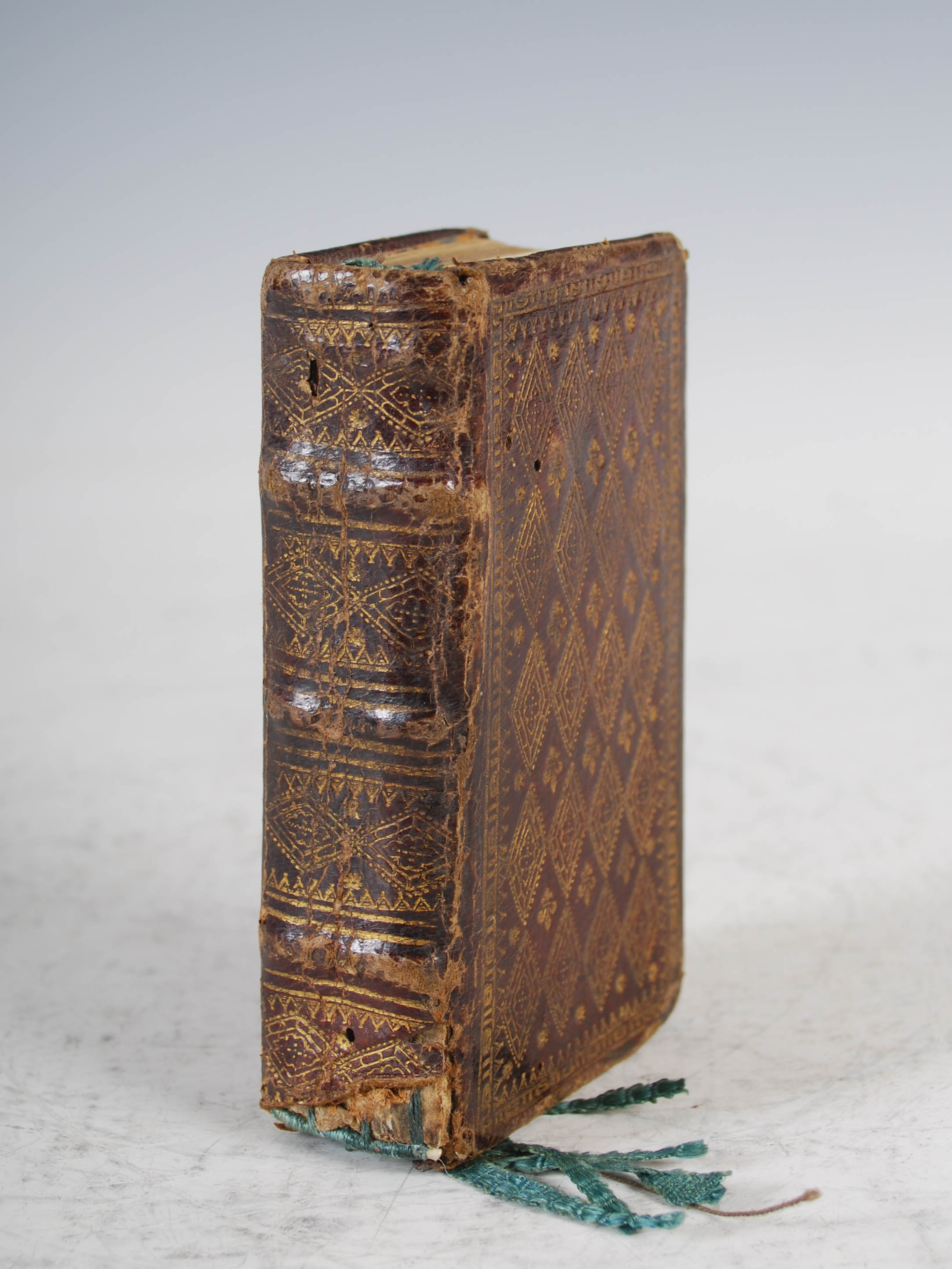 Officivm Hebdomadae Sanctae, Venetiis 1629, gilt tooled leather covers and spine - Image 2 of 2