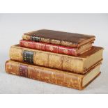 Four assorted volumes to include: The Poetical Works Of Nicholas Rowe, Cooke's Edition, London;