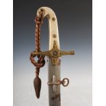 A late 19th/early 20th century Mameluke hilted Officers sabre sword, Rogers & Co., 8 New