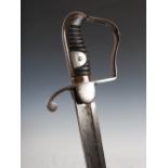 A 1788 pattern light cavalry trooper's sabre, overall 95cm long