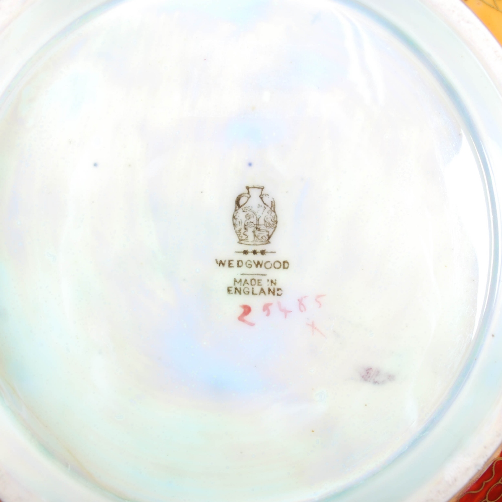 Daisy Makeig-Jones for Wedgwood - A Fairyland lustre bowl, Nizami pattern, printed marks and painted - Image 6 of 6