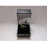18ct Gold Ring 3.6g - English Hallmarks - CG, 750 & Anchor