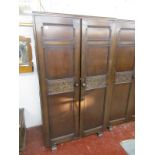 Factory prototype Ercol double wardrobe