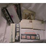 Stamps - Collection of commemorative stamp packs & FDC's