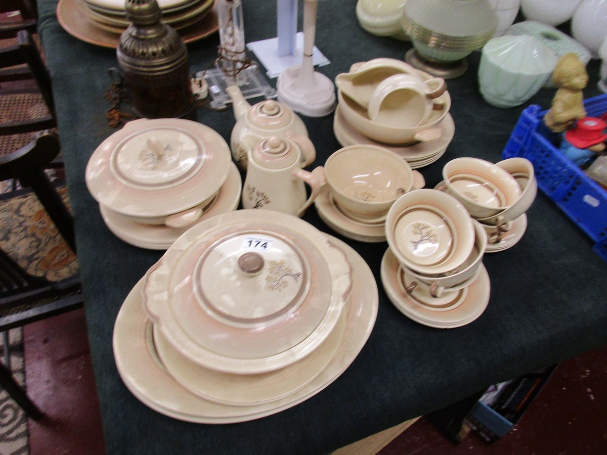 Grays pottery part dinner service