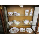 Collection of Royal Worcester - Evesham Pattern