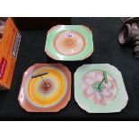 3 Shelley cake stands