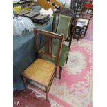 2 Edwardian chairs