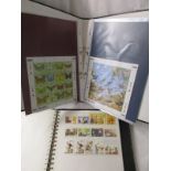 Stamps - 2 folders of Malta to include sheets