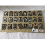 Set of 24 Star Wars badges
