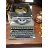 Old Imperial typewriter