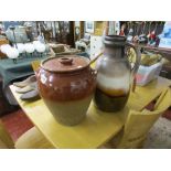 Large West German jug & another